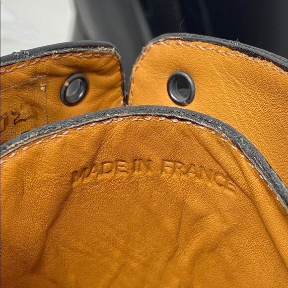 Clergerie Eden Leather Combat Boots size 39.5 - Picture 10 of 14